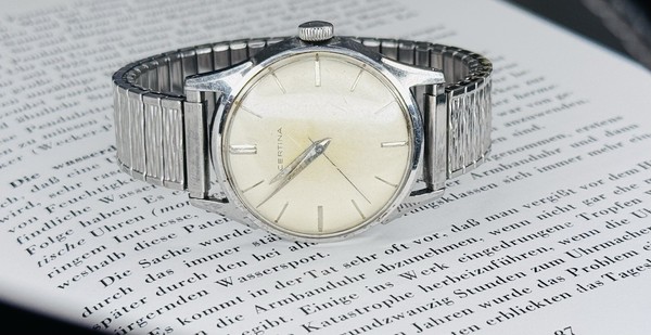 Certina Vintage Herrenuhr - 36 mm - Handaufzug