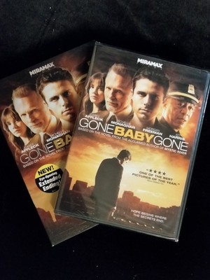Gone Baby Gone (DVD, 2008, Widescreen) NEW Sealed  w. slipcover