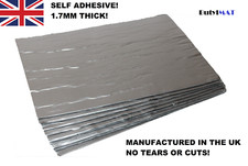 ButylMAT™  10 Sheets 1.7mm Marine Engine Bay Compartment Insulation Deadening UK