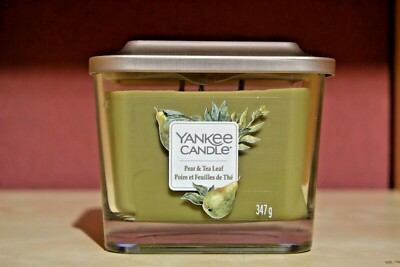 Yankee Candle  Elevation  Pear & Tea Leaf  347g     3-Docht Duftkerze Selten