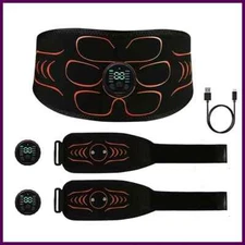 Abdominal Massager Belt Waist Muscle Toner Smart Abdominal Muscle Trainer For Ar