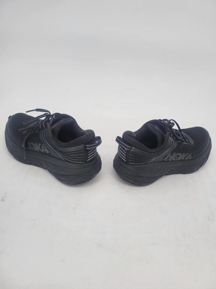 Zapatillas deportivas acolchadas Hoka One One Bondi 7 para mujer negras talla 7,5 Foto 3 de 4