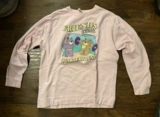 	Friends Don't Let Friends Quarter Squat (Light Pink Classic Crewneck) S Unisex 