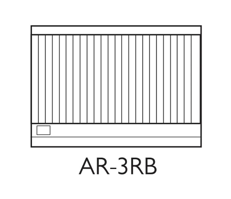 American Range 36" Commerical Gas Range w/ 36" Cast Iron Grate Char-Broiler