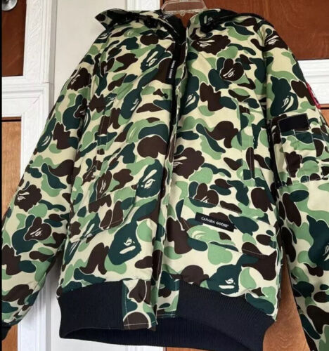 Bape Canada Goose Concepts Chilliwack Bomber Jacket Sz L | eBay