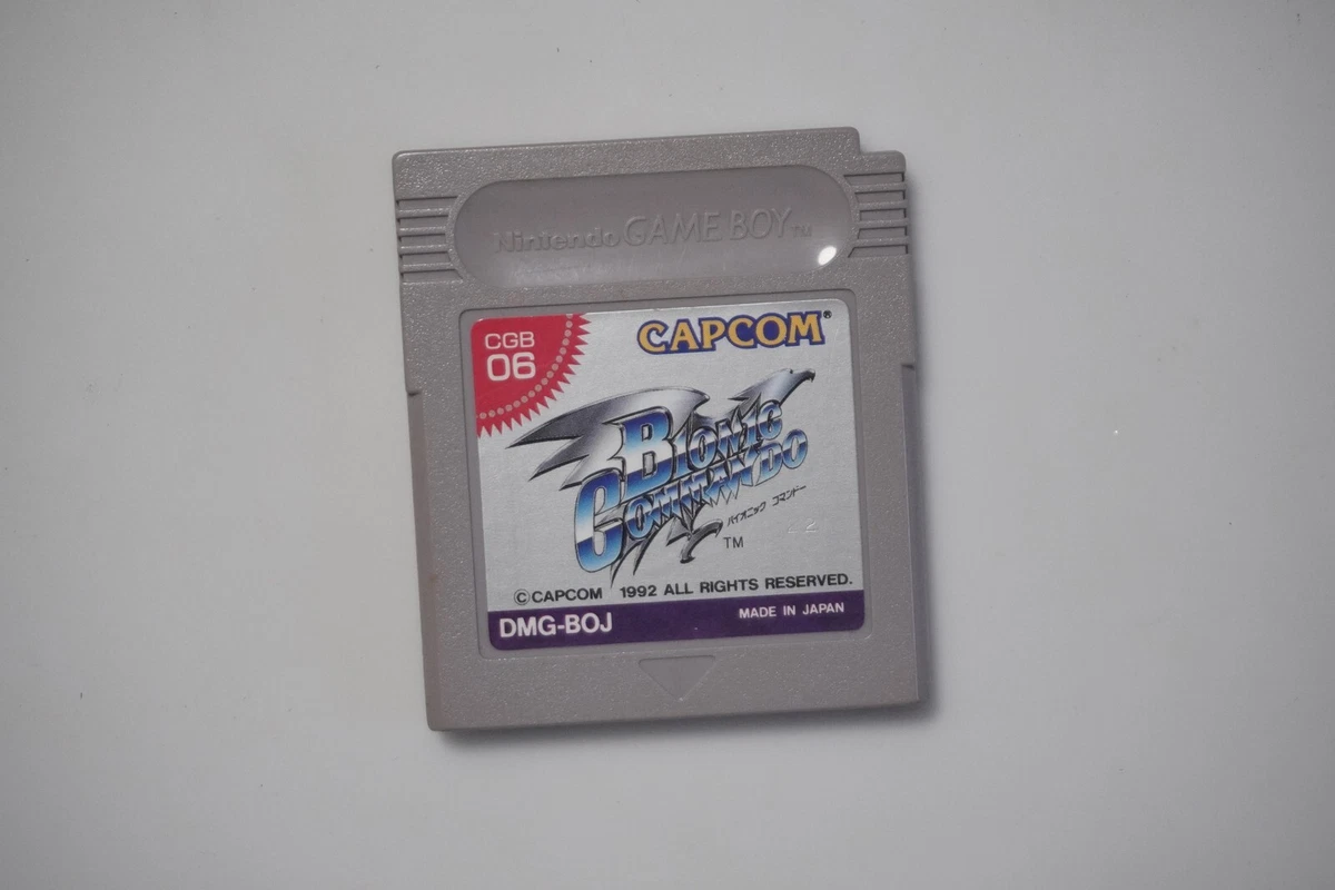 Bionic Commando Sur Game Boy (PAL) - Très Bon état, Avec étui