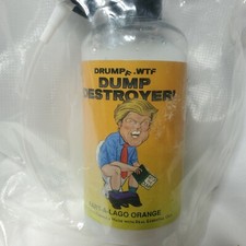 DRUMP WTF DUMP Destroyer Fart- A- Lago Orange bathroom Air freshener