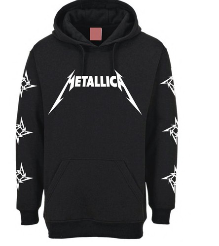 METALLICA LOGO HOODIES METAL ,ROCK 