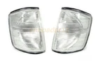 190E Clear W201 Corner Lights 84-93 Signal Light 190D USA Mercedes Benz One Pair