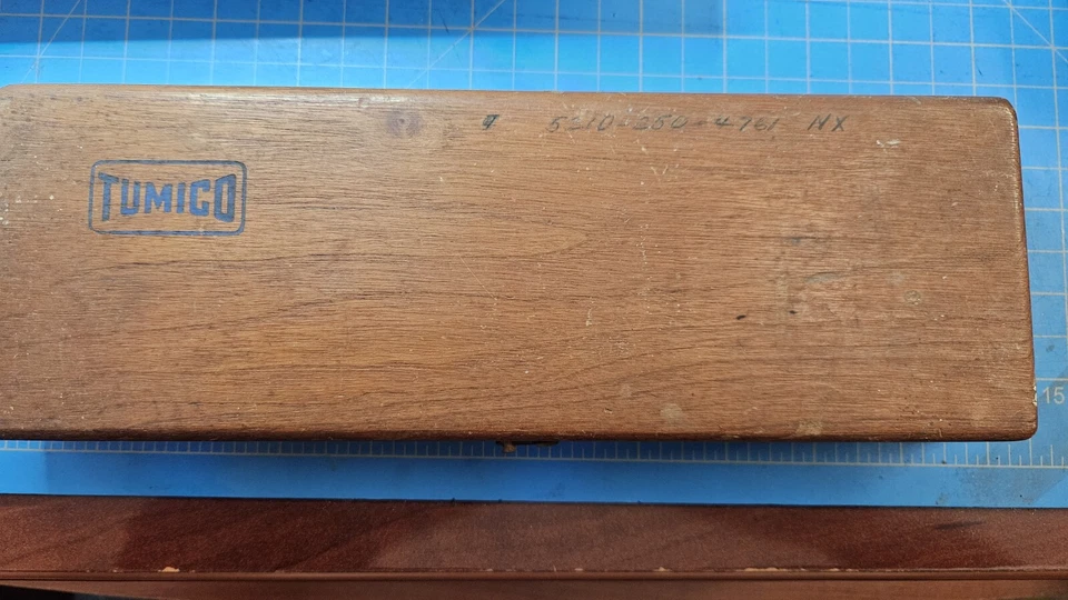 Tumico Tubular Micrometer Co 78-12-300 12” Vernier Caliper Machinist Tool - Image 3 of 4