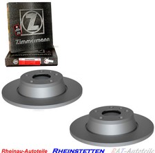 2 x Bremsscheiben Hinten VOLVO V70 III (BW) T4 1.6 132 KW 180 PS Motor B4164T