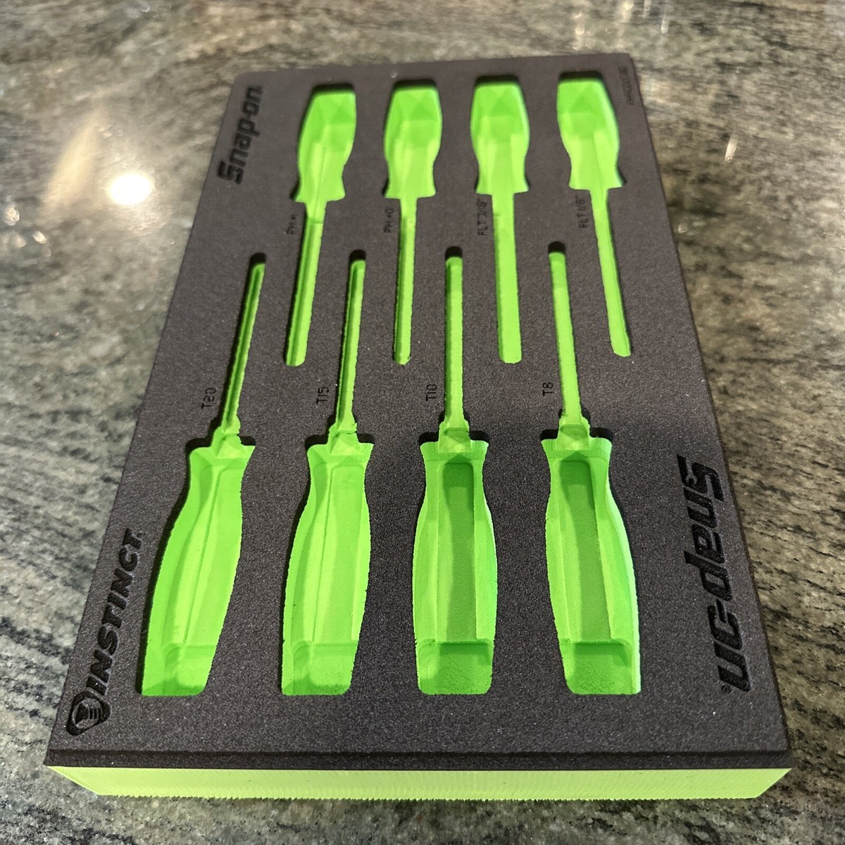 Snap-on fmsgd03bg 1 pc foam organizers for mini screwdriver / Torx