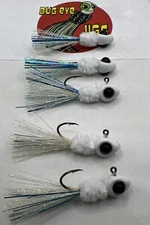 5 Hand Tied 1/16 Oz Crappie Lures , Bream, Perch, Walleye Jigs (crappie Jigs)