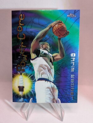 1997-98 Topps Chrome Chris Webber #19 Season's Best HOF Washington Wizzards