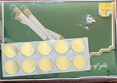 Vintage Stationary Box Set Pencils Writing Letters