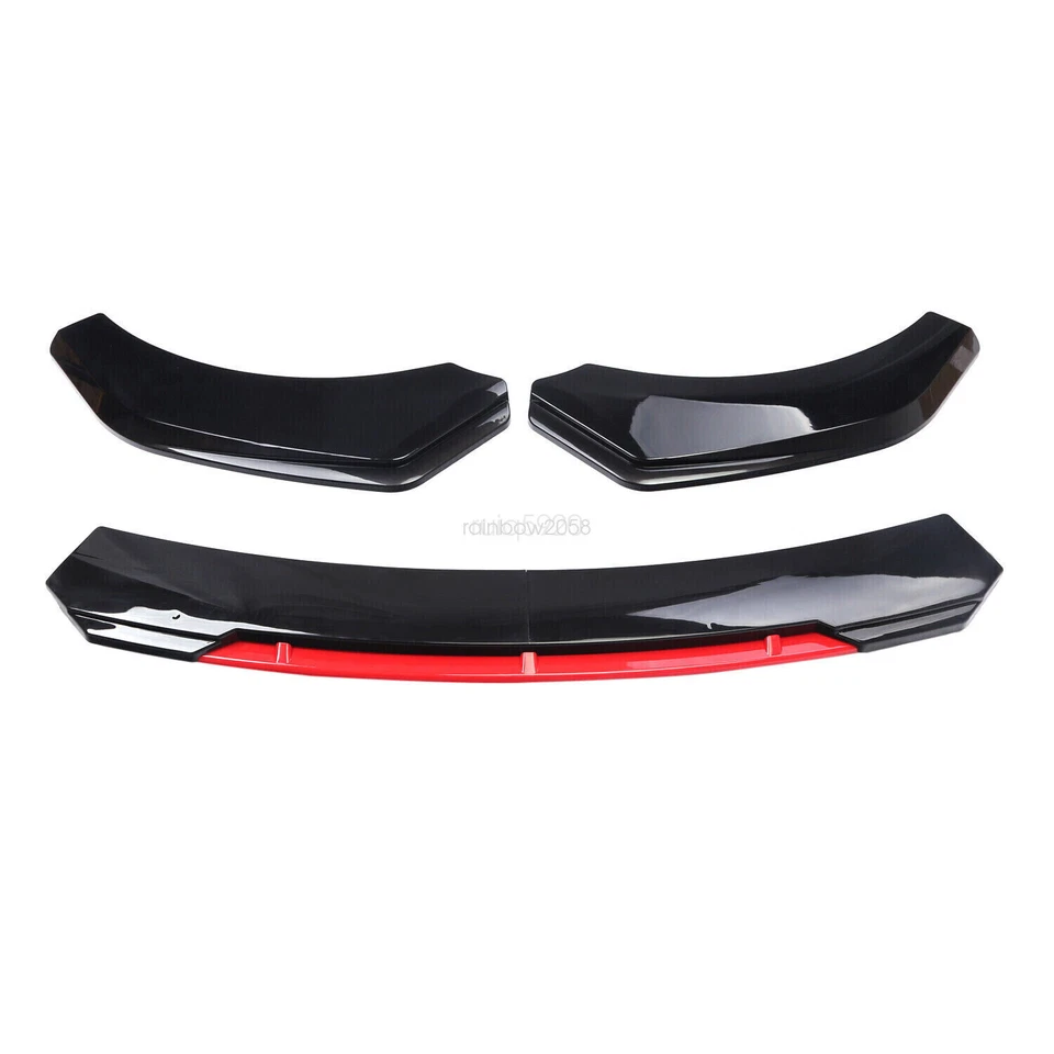 Front Bumper Lip Spoiler Splitter Body Kit For Toyota Corolla Auris /Scion iM Foto 3 de 4