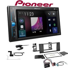 Pioneer Multimedia Autoradio Bluetooth DAB+ für BMW 5er E39 schwarz Quadlock
