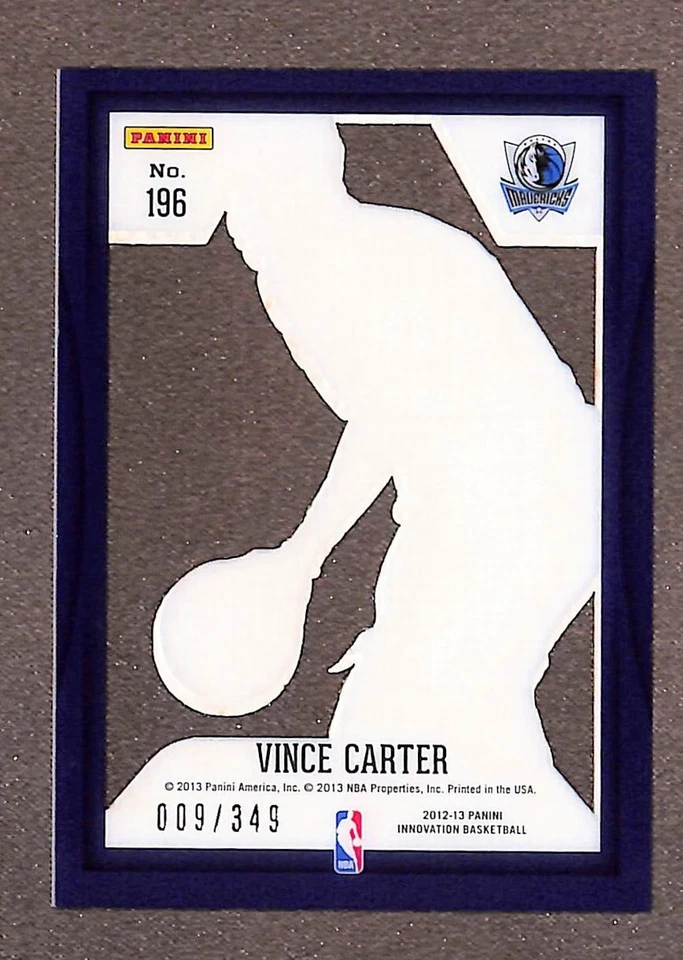 2012-13 Panini Innovation View #196 Vince Carter Silver /349 - Image 2 of 3