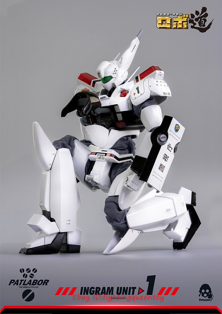 Threezero 1/35 Patlabor Ingram Unit 1 ROBO-DOU 9'' High Figure