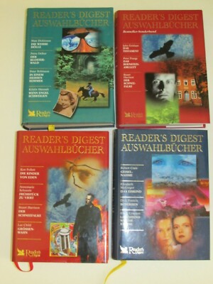 4 Readers Digest Auswahlbücher 2000, 2001,  2002