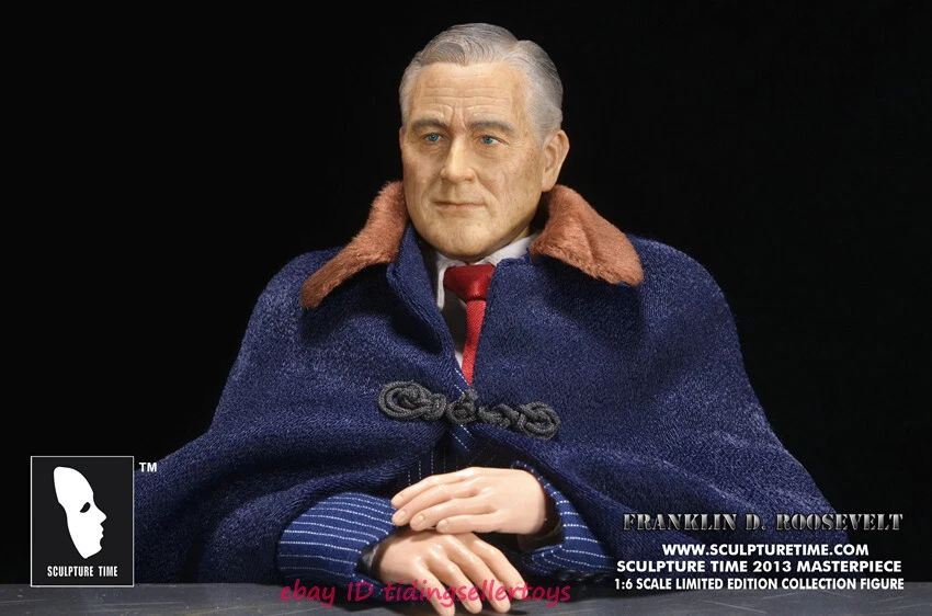 SCULPTURE TIME Franklin Roosevelt President 1/6 Action Figure Collection