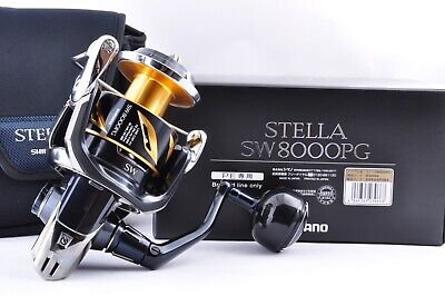 SHIMANO 19 STELLA SW 8000 PG Spinning Reel Free Shipping From Japan New 