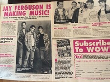 Jay Ferguson, The Outsiders, Two Page Vintage Clipping, c