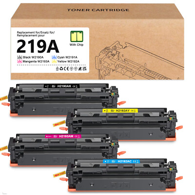 MIT CHIP 219A Toner Kompatible HP 219A 219X HP Color Laserjet Pro MFP 3302FDWG