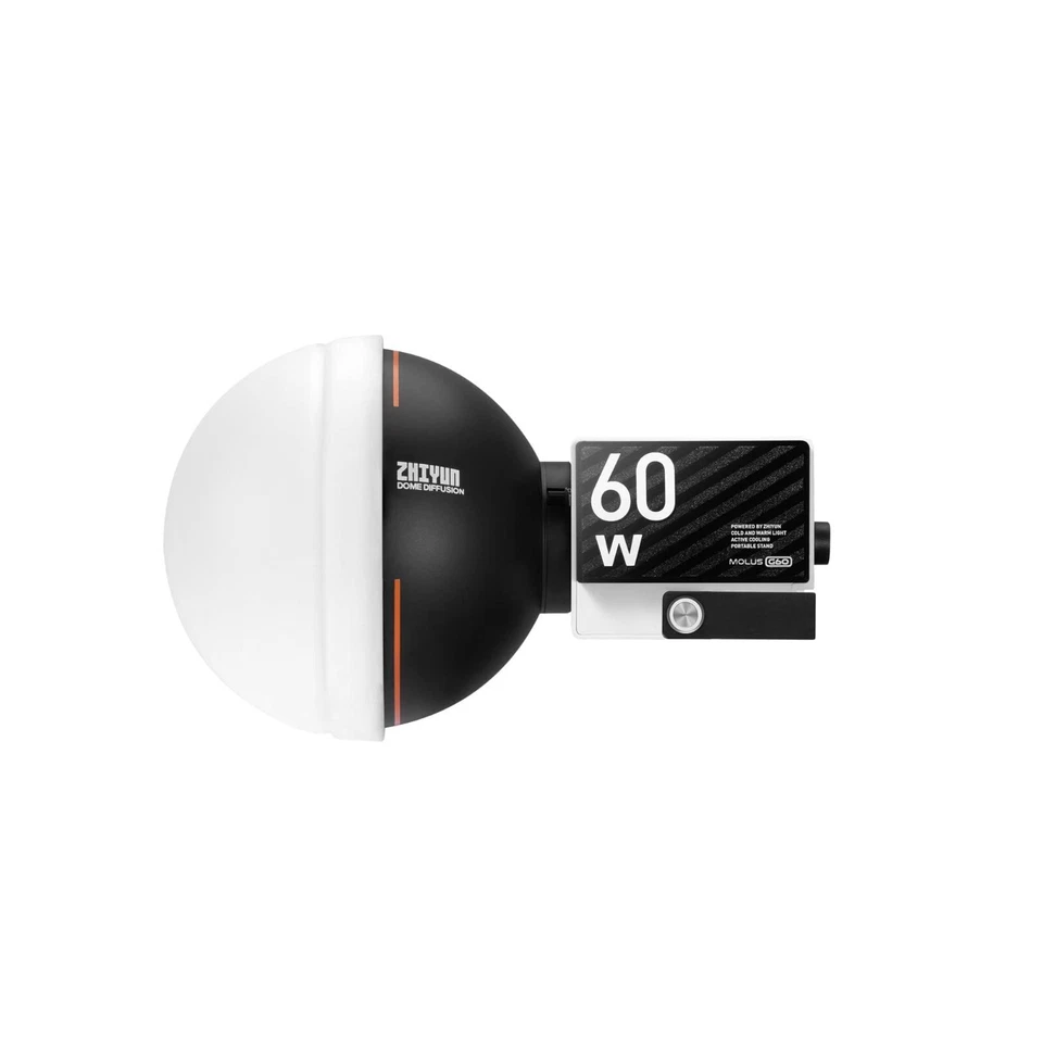 Zhiyun Dome Diffusion Ø 14cm ZY Mount for Molus G60 X60 & X100 COB Video Light - Bild 3 von 4