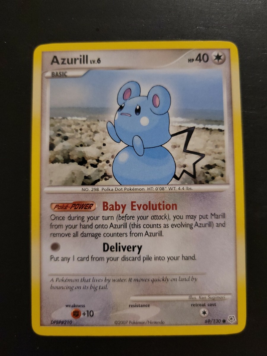 ポケモンパール Azumarill 103/160 Rare XY Primal Clash Regular Card Pokemon TCG LP