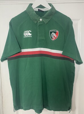 Maillot Rugby Canterbury Leicester Tigers 2013/2014 - Taille M - Occasion Bon état (4/5)