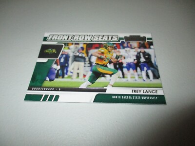 Trey Lance 2021 Panini Contenders Draft Picks Front Row Seats RC #7