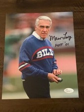 Marv Levy 8x10 Autographed Photo JSA Authenticated