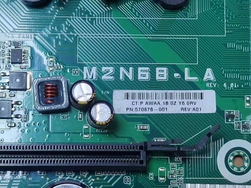HP M2N68-LA AM3 DDR3 612502-001 612501-001 570876-001 Socket DDR3 Motherboard - Picture 3 of 9