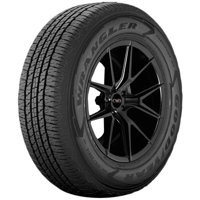 225/65R17 Goodyear Wrangler Fortitude HT 106H XL Black Wall Tire