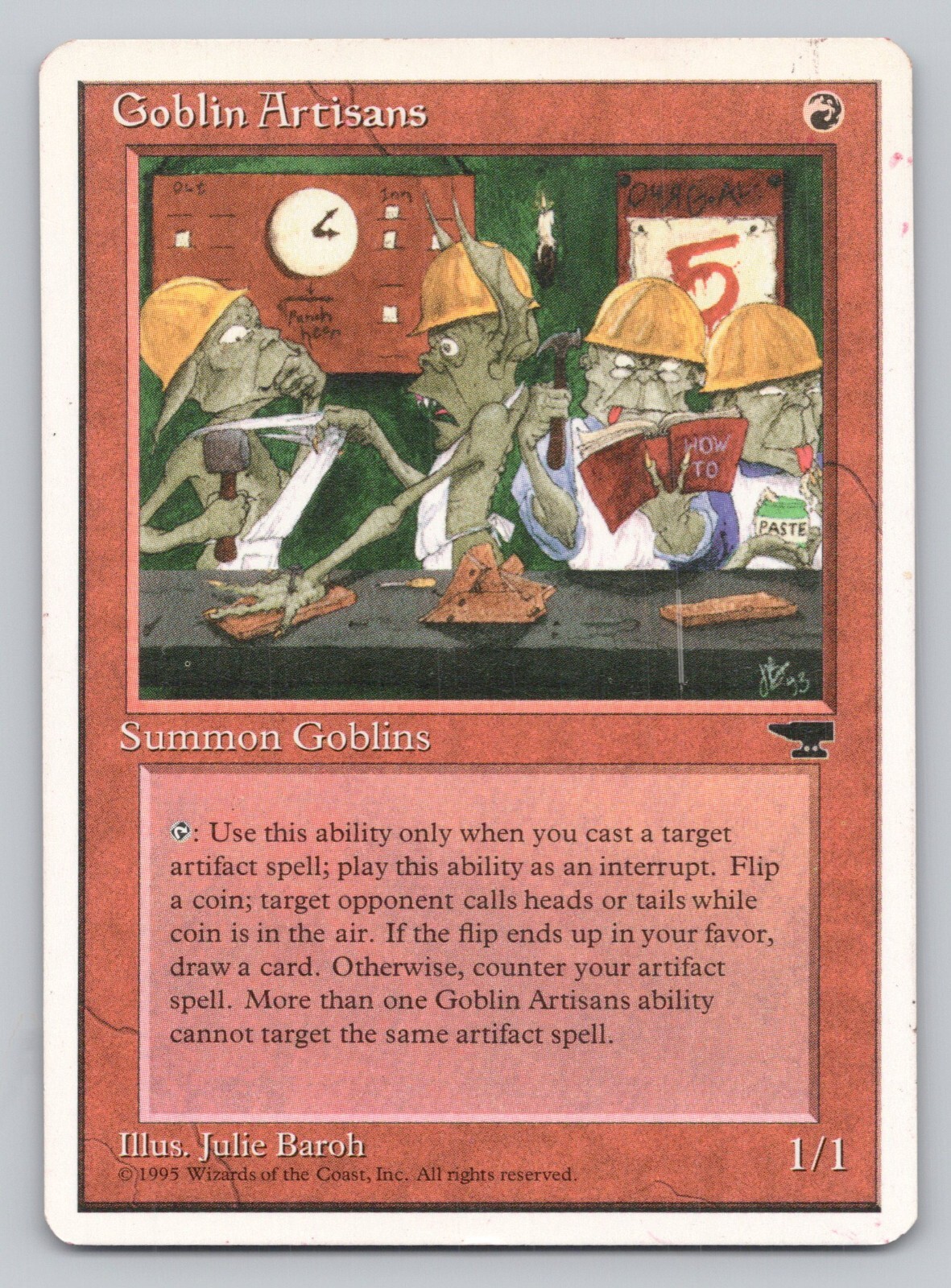 1995 Goblin Artisans MTG Chronicles Base Set #48
