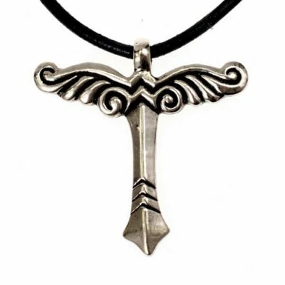 Amulett Irminsul Halskette Yggdrasil Weltenesche Anhänger Mittelalter Halskette - Bild 1 von 2