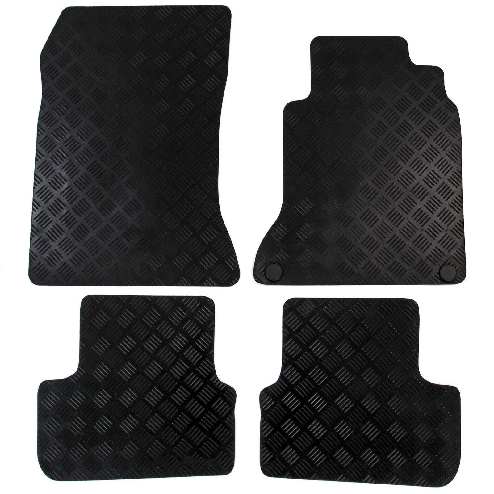 For Mercedes A-Class Tailored Rubber Car Mats 2012 to 2018 4pc Floor Set W176