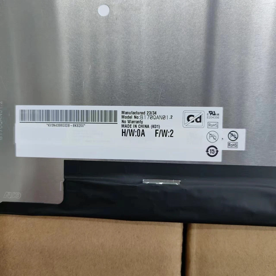 240Hz 2.5K 17.0'' WQXGA IPS Laptop lcd screen F MSI Raider GE78HX 13VI 40PIN - Image 3 of 4