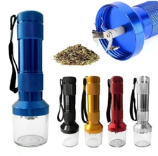 Electric Tobacco Herb Grinder🌱 Handheld Electric Aluminum Metal Grinder
