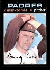 1971 Topps Baseball #126 Danny Coombs EX