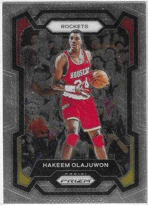 2023-24 PANINI PRIZM #191 HAKEEM OLAJUWON HOUSTON ROCKETS