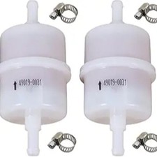 2 Pack 49019-0031 490190031 Fuel Filter 10 Microns Compatible with EFI FR541V FR