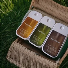 TOUCHLAND POWER ESSENCE 3 PC  BODY & HAIR MIST SET 2.0oz ~ 60ml ALL DIFF.  NEW 