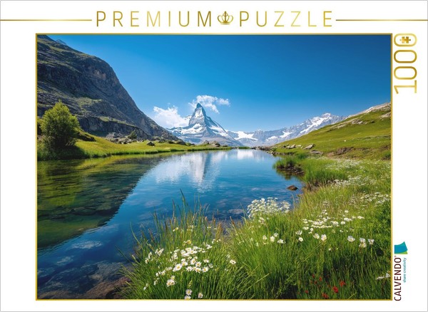 "Calvendo Puzzle An Image From The \"Alpen Sehnsucht\" Calendar | 1000 Pieces, Fini"-image