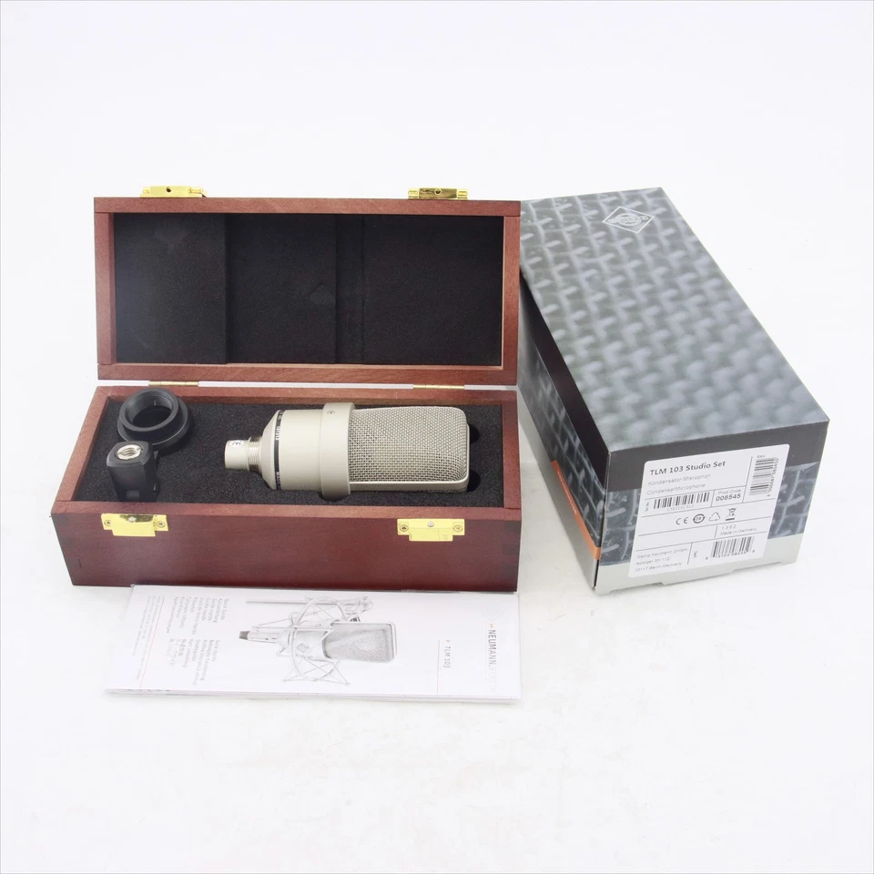 New Neumann TLM 103 Large-diaphragm Condenser Microphone Nickel - Image 3 of 4