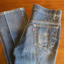 VTG Levis Red Tab Jeans Mens 36x34 Fits 35x33 Blue Straight Leg USA 70/80s