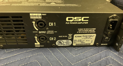 ShiyonQSC PLX 1804 パワーアンプ　made in USA QSC PLX 1804 Professional 1800Watt Power Amplifier | eBay