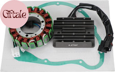 Ignition Stator Magneto AC Magneto Stator Voltage Rectifier Gasket for Suzuki VL