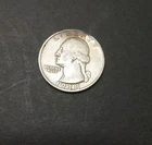 1938 S WASHINGTON SILVER QUARTER US COIN 90% Silver Circulated